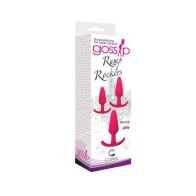 Kit de 3 Piezas de Tapones Anales Gossip Rump Rockers