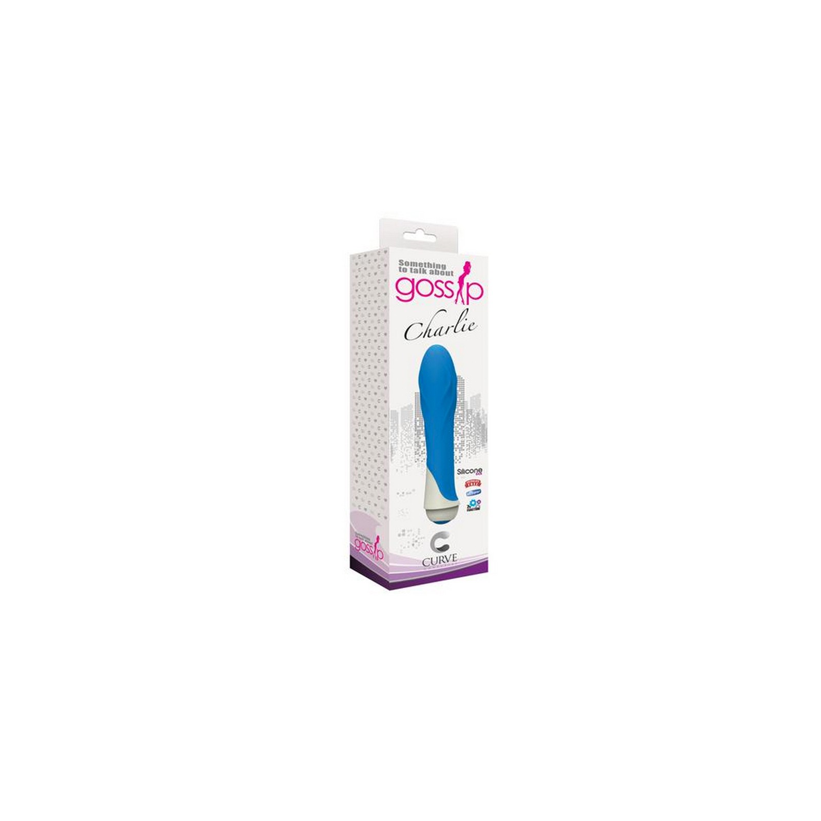 Curve Toys Gossip Charlie Waterproof Vibrator