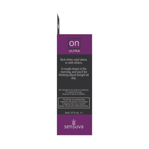 Sensuva ON Ultra Arousal Oil 5 ml