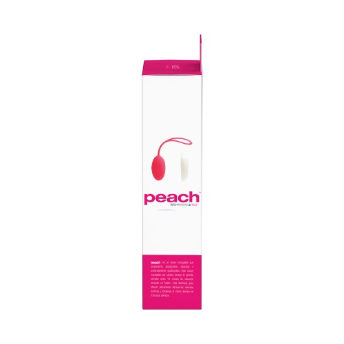 VeDO Peach Rechargeable Egg Vibe for Sensational Pleasure