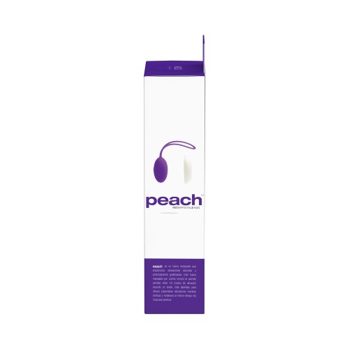 VeDO Peach Rechargeable Egg Vibe - Discreet and Powerful