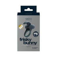 Anillo Vibrador Recargable VeDO Frisky Bunny - Mejora la Intimidad