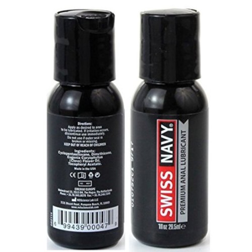 Swiss Navy Premium Silicone Anal Lubricant - 16 oz