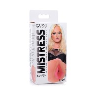 Curve Toys Mistress Dani Estimulador Vaginal Beige