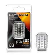 Stay Hard Cock Sleeve 03 Penis Enhancer Clear