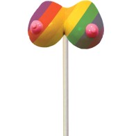 Rainbow Boobie Candy Pop - Fun Treat