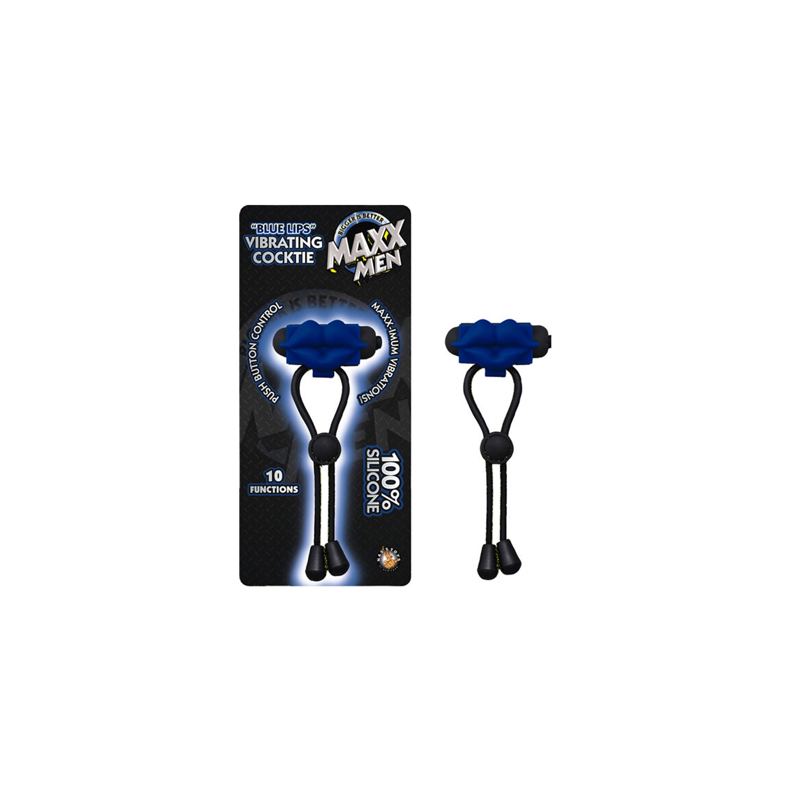 Maxx Men Blue Lips Cocktie Vibrador