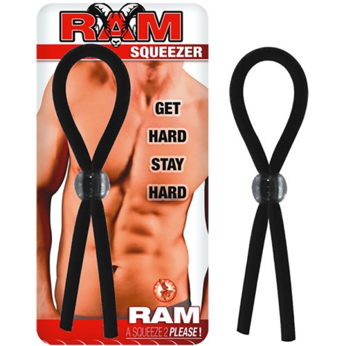 Abrazador Ram Negro Lazo para Placer Mejorado