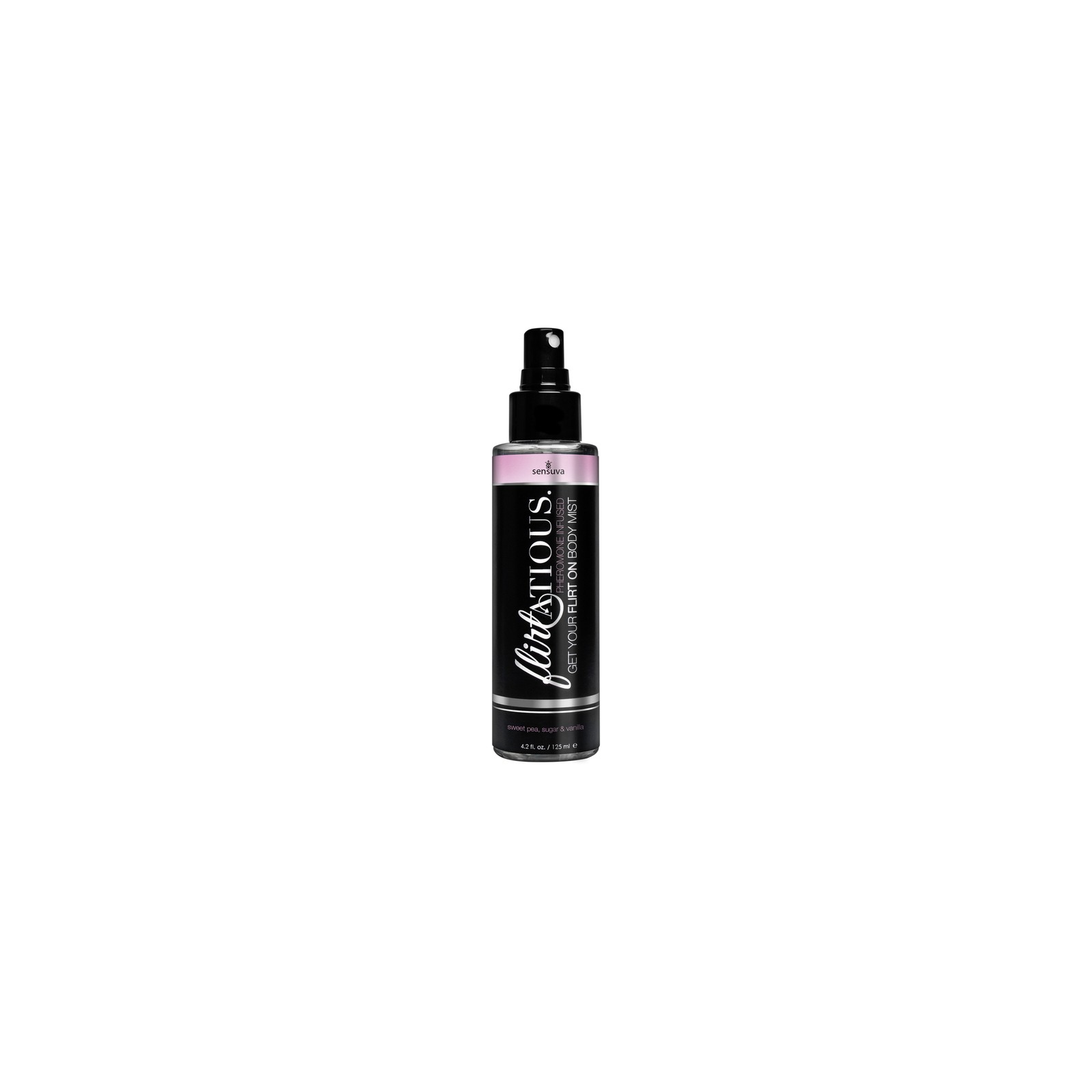 Bruma Corporal Sensuva Flirtatious con Pheromonas - Sweetpea 4.2 oz.