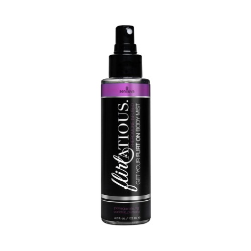 Sensuva Flirtatious Body Mist Pomegranate - Boost Confidence