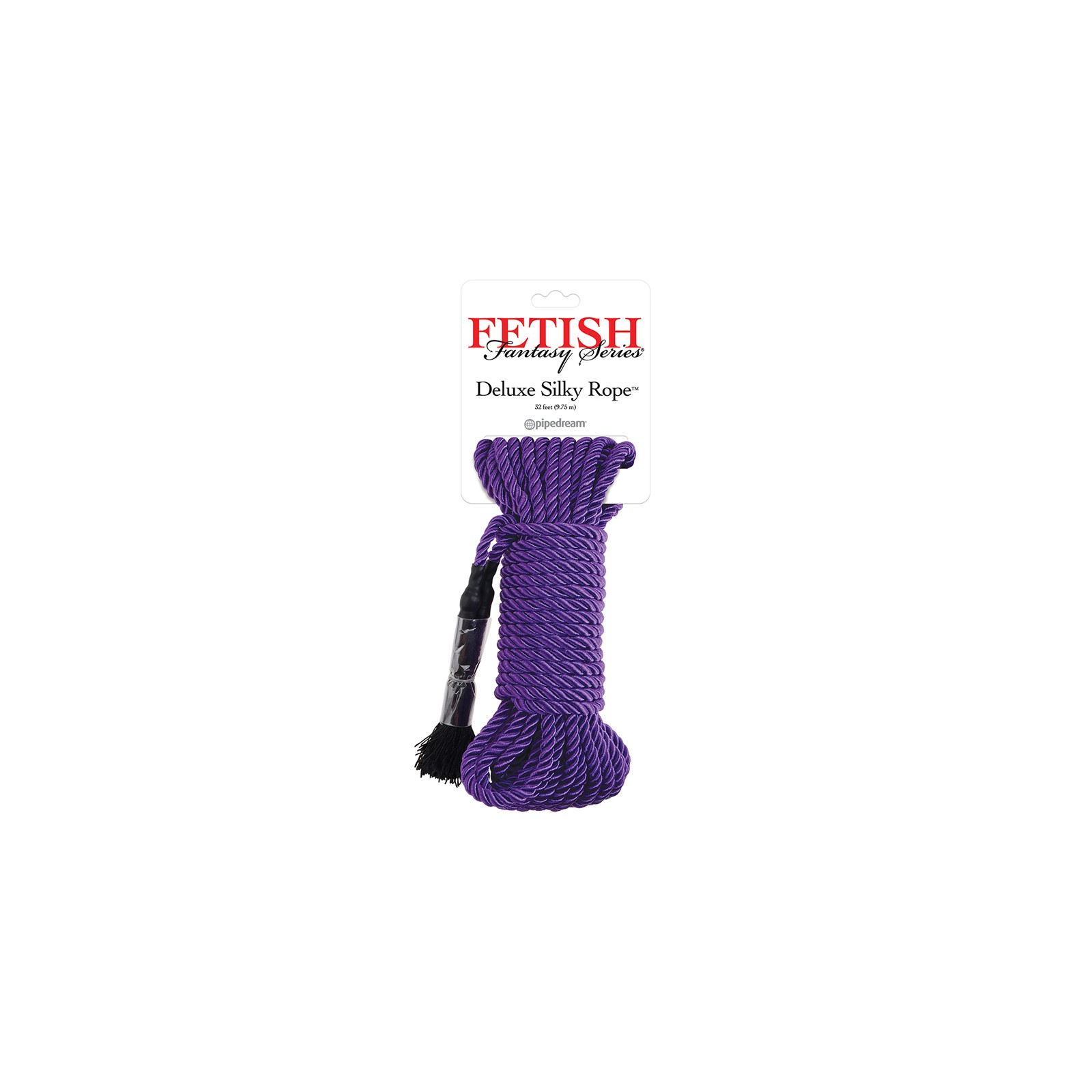 Pipedream Deluxe Silk Rope 32 ft Purple