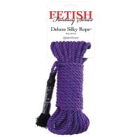 Pipedream Deluxe Silk Rope 32 ft Purple