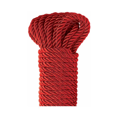 Pipedream Fetish Fantasy Deluxe Silk Rope Red