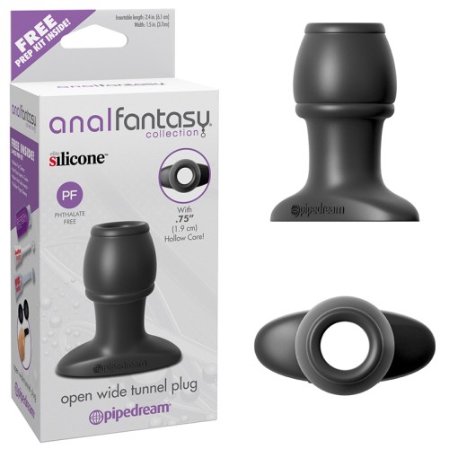 Pipedream Anal Fantasy Tunnel Plug Black