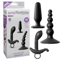 Colección de Fantasía Anal Pipedream - Set de Silicona de 3 Piezas