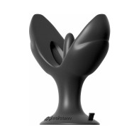 Pipedream Anal Fantasy Silicone Insta-Gaper Expanding Plug Black