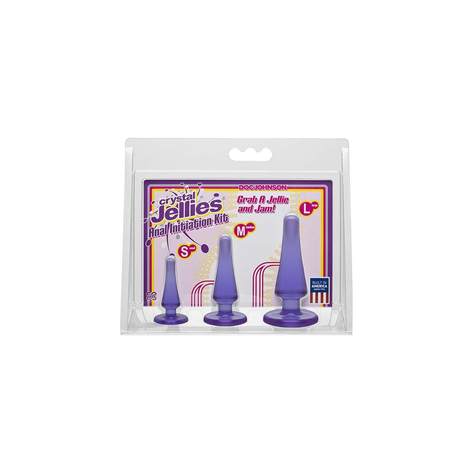 Kit Anal Crystal Jellies - Placer Seguro para Principiantes