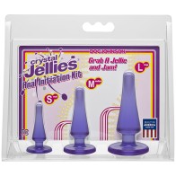 Kit Anal Crystal Jellies - Placer Seguro para Principiantes