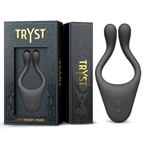 Tryst Negro | Placer Versátil para Ti y Tu Pareja