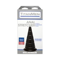 TitanMen Anal Stretcher - 6 inches Black for Enhanced Pleasure