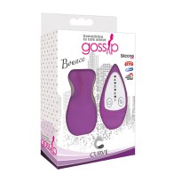 Gossip Bounce 4 Speed Silicone Vibrator - Violet