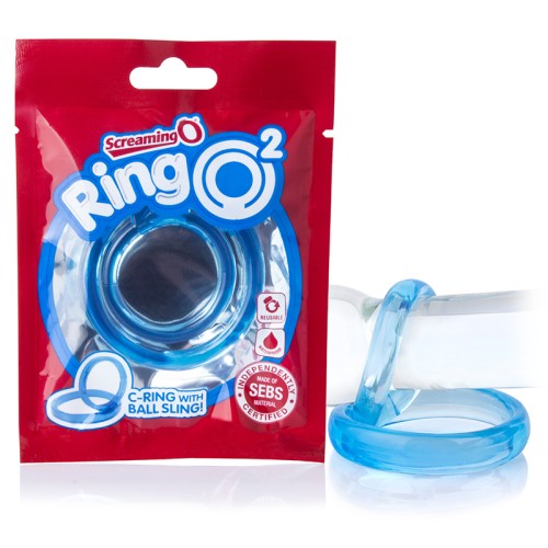 Anillo Screaming O RingO2 Azul - Mejora el Placer