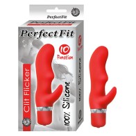 Perfect Fit Clit Flicker Silicone Vibe