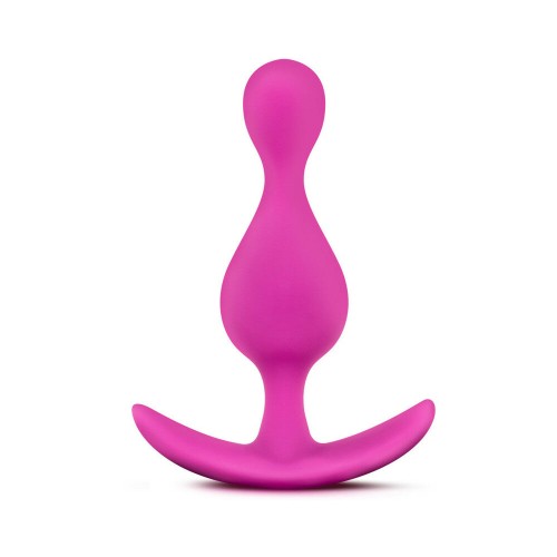 Luxe Explore Silicone Anal Plug Pink