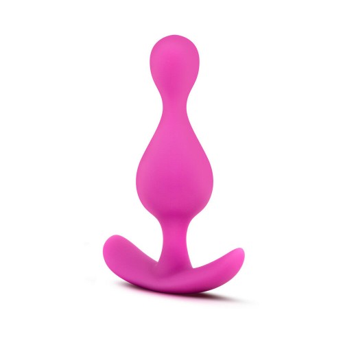 Luxe Explore Silicone Anal Plug Pink