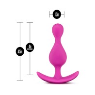 Luxe Explore Silicone Anal Plug Pink