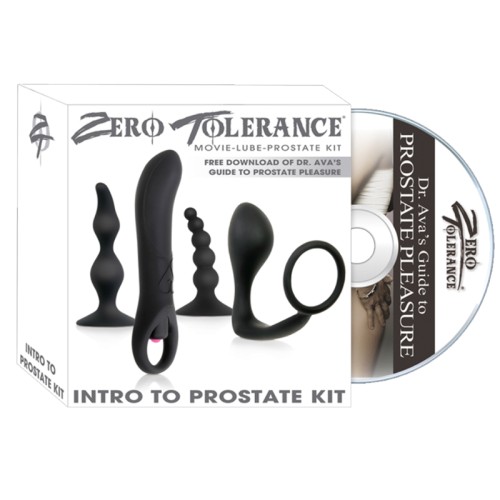 Kit Introductorio de Prostata Zero Tolerance 4-Piezas - De Principiante a Avanzado