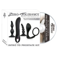 Kit Introductorio de Prostata Zero Tolerance 4-Piezas - De Principiante a Avanzado