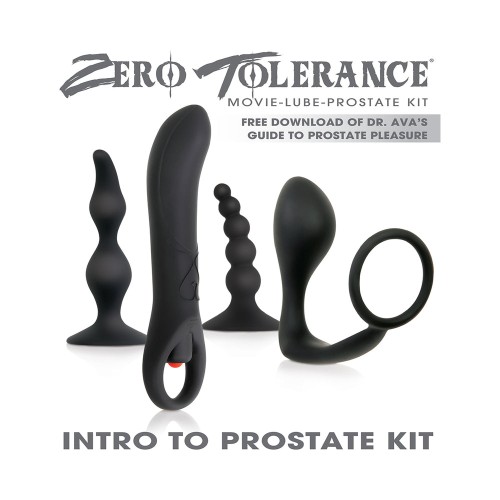 Kit Introductorio de Prostata Zero Tolerance 4-Piezas - De Principiante a Avanzado