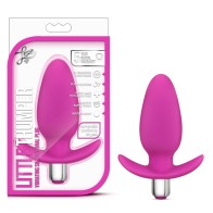 Luxe Little Thumper Vibrating Silicone Anal Plug