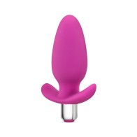 Luxe Little Thumper Vibrating Silicone Anal Plug