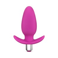 Luxe Little Thumper Vibrating Silicone Anal Plug