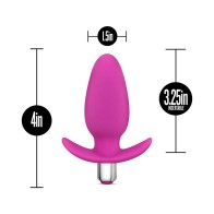 Plug Anal Vibrante Little Thumper de Silicona Luxe