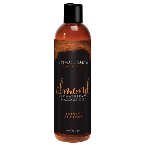 Aceite de Masaje Intimate Earth Miel y Almendra - 4 oz.