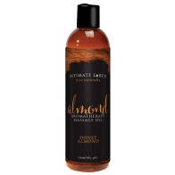 Intimate Earth Honey Almond Massage Oil - 4 oz.