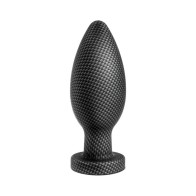 Spark Silicone Anal Plug - Small Carbon Fiber