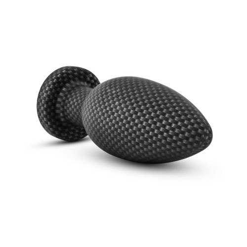 Spark Silicone Anal Plug - Small Carbon Fiber