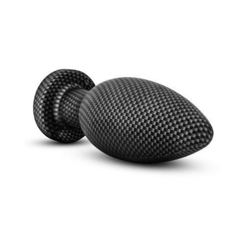 Spark Silicone Anal Plug Medium - Carbon Fiber