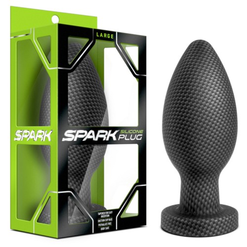 Plug Anal Grande de Silicona Spark - Placer Avanzado