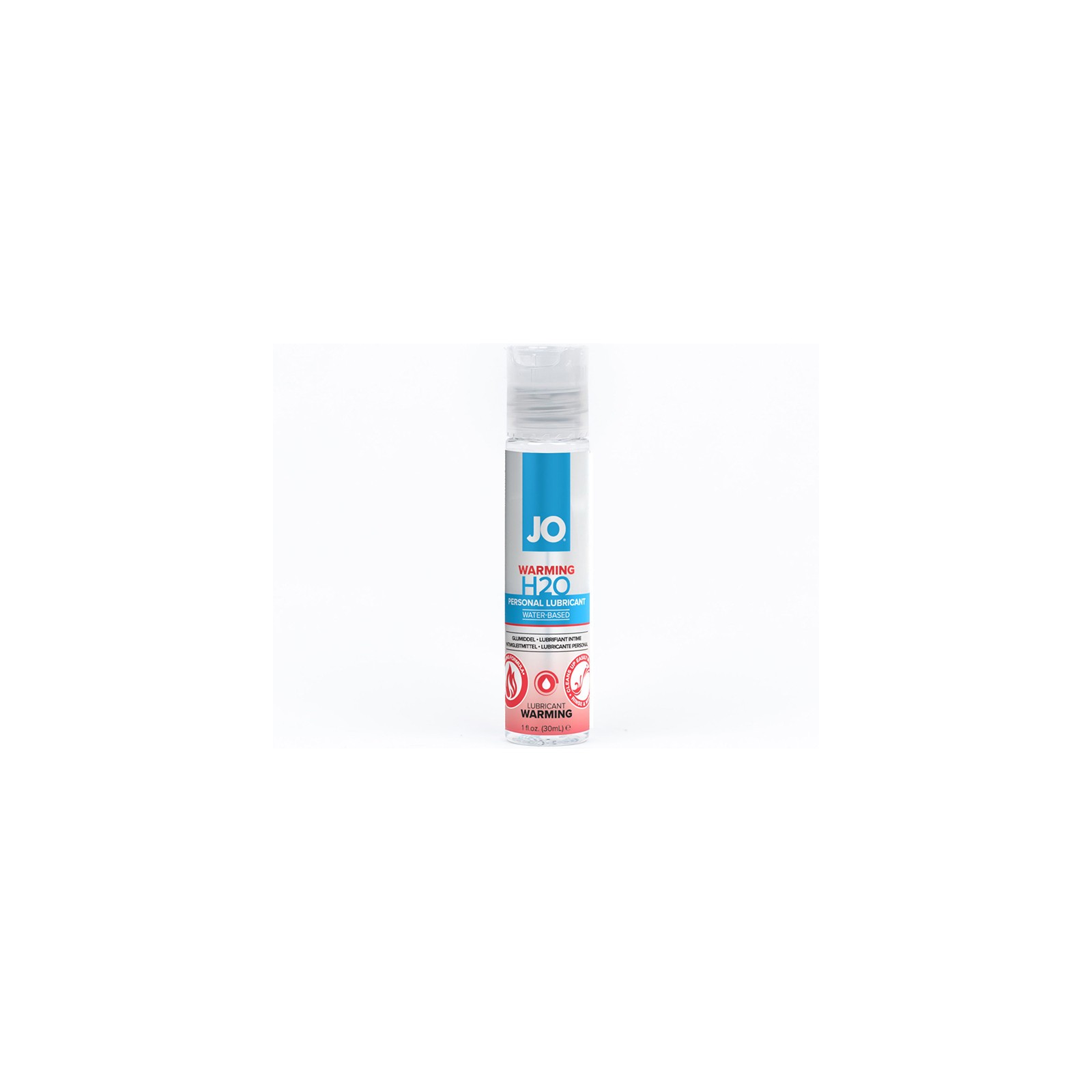 Lubricante Hidrosoluble Calentador JO H2O 1 oz.