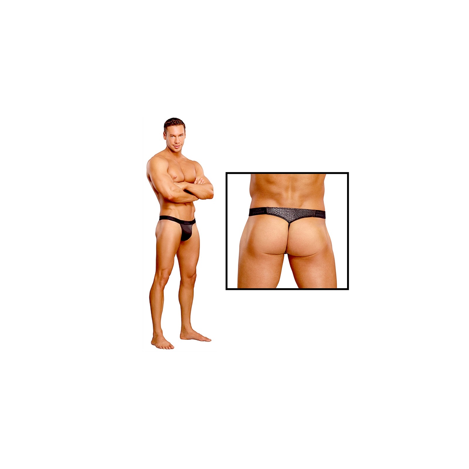 Male Power Cobra Micro V Thong