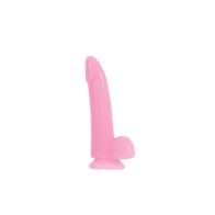 Dildo Liso Firefly de 5 in. Rosa