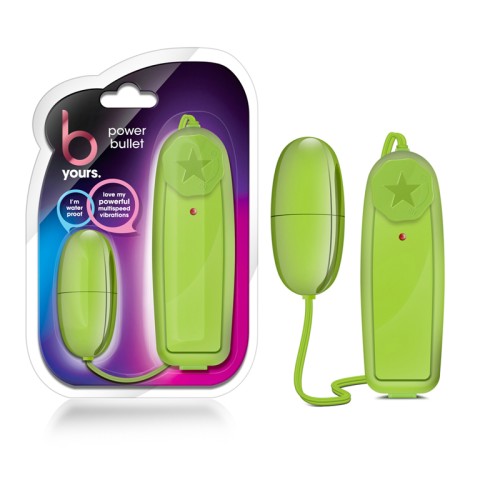 B Yours Power Bullet Vibrator Lime