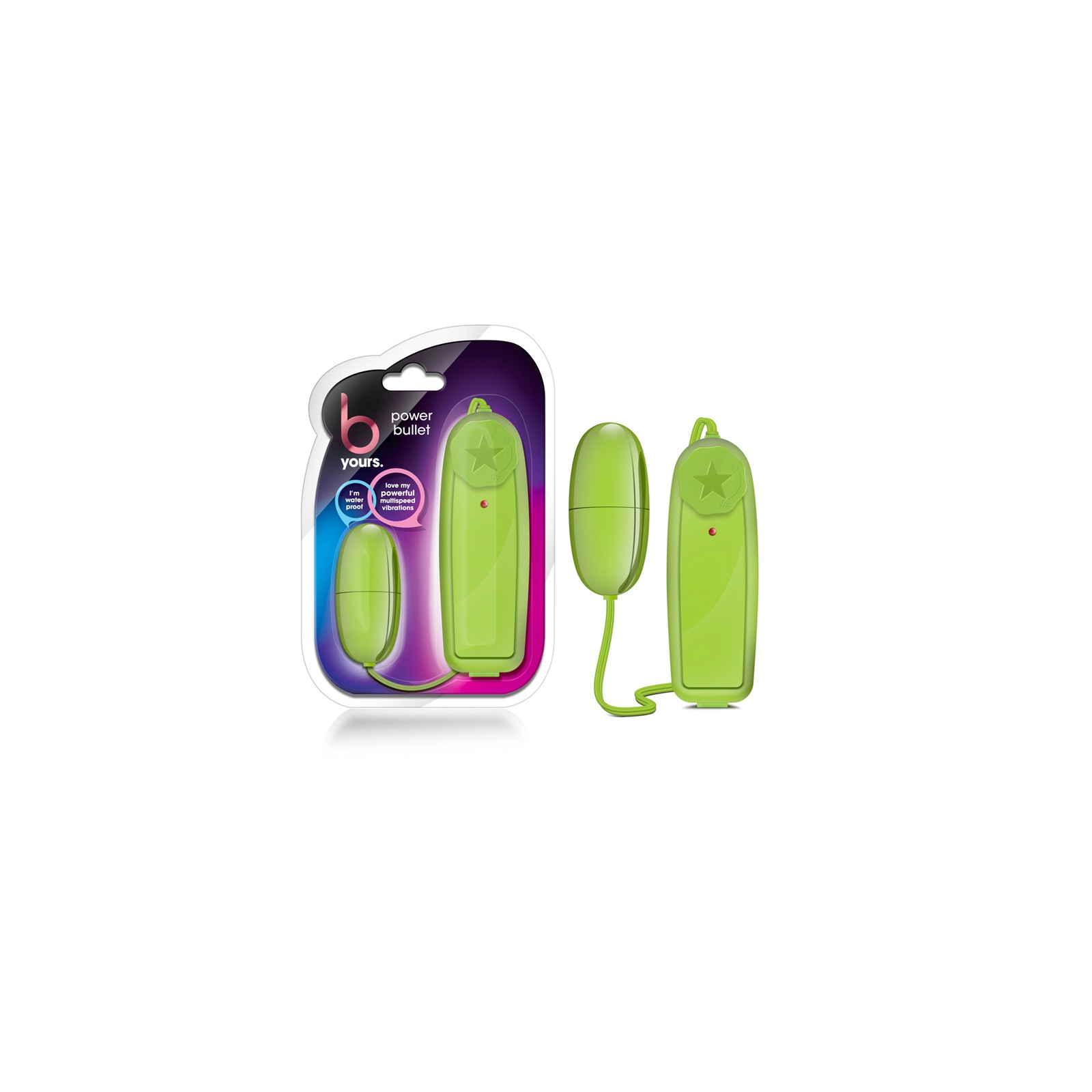 B Yours Power Bullet Vibrator Lime