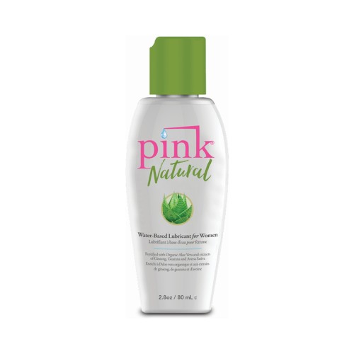 Lubricante Natural a Base de Agua Rosa 2.8 oz