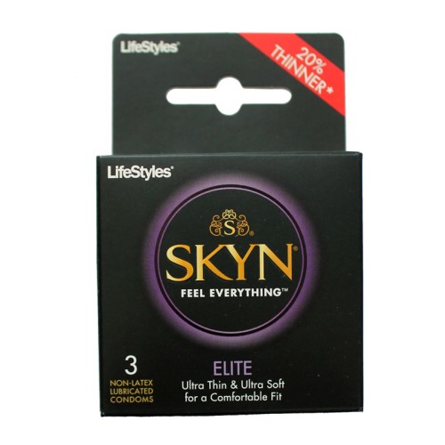 Condones LifeStyles SKYN Elite para un Rendimiento Óptimo